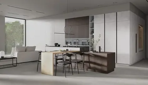 Фото кухни WOODLINE