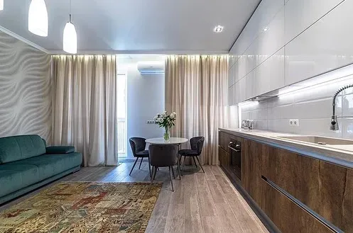 Кухня Simple с интегрированной ручкой