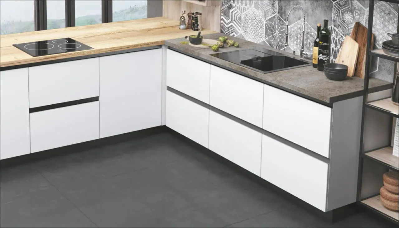 Фото кухни NewLoft в современном стиле