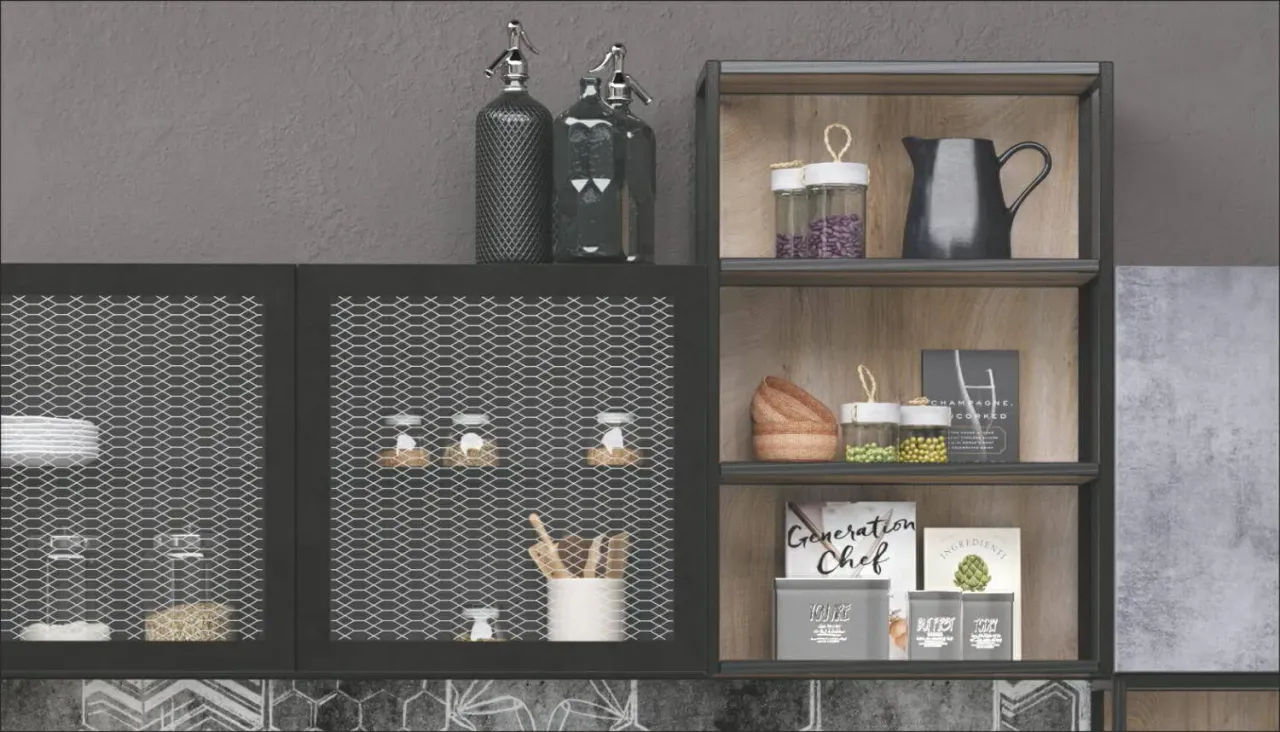 Фото кухни NewLoft в современном стиле