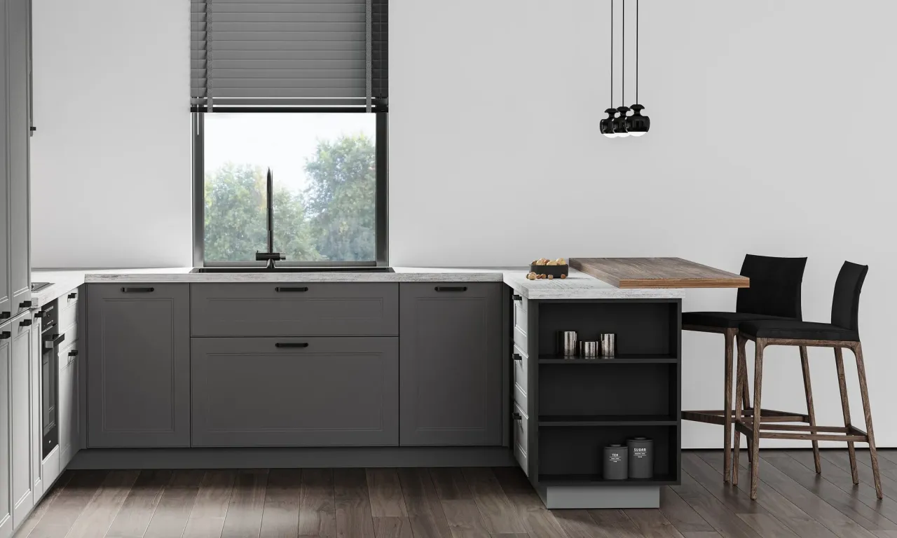 Столешница Arpa Winter Oak на кухне PROVENCIA