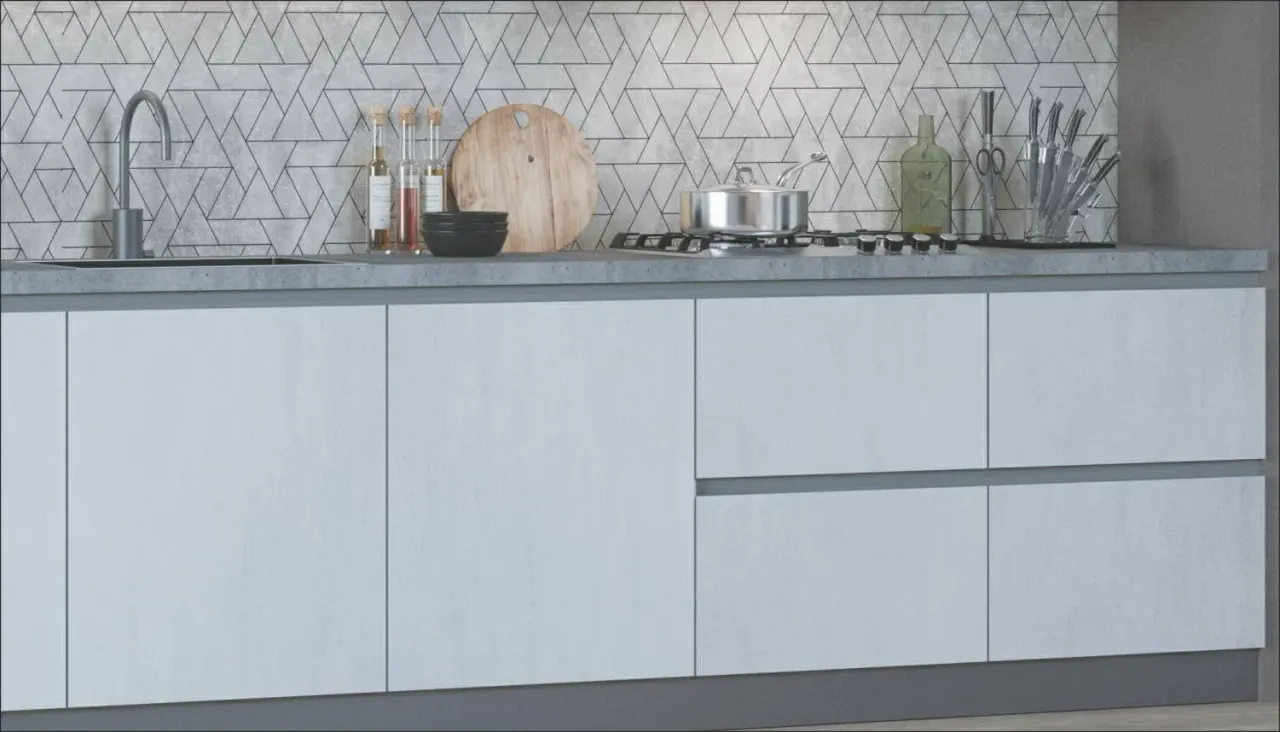 Фото кухни Texstone в современном стиле