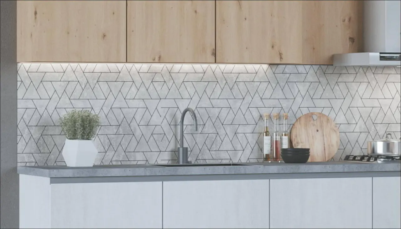 Фото кухни Texstone в современном стиле
