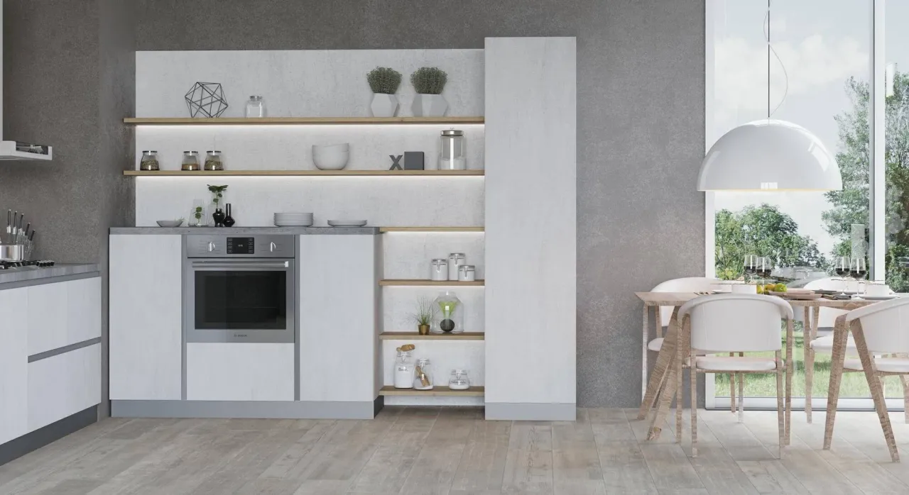 Фото кухни Texstone в современном стиле