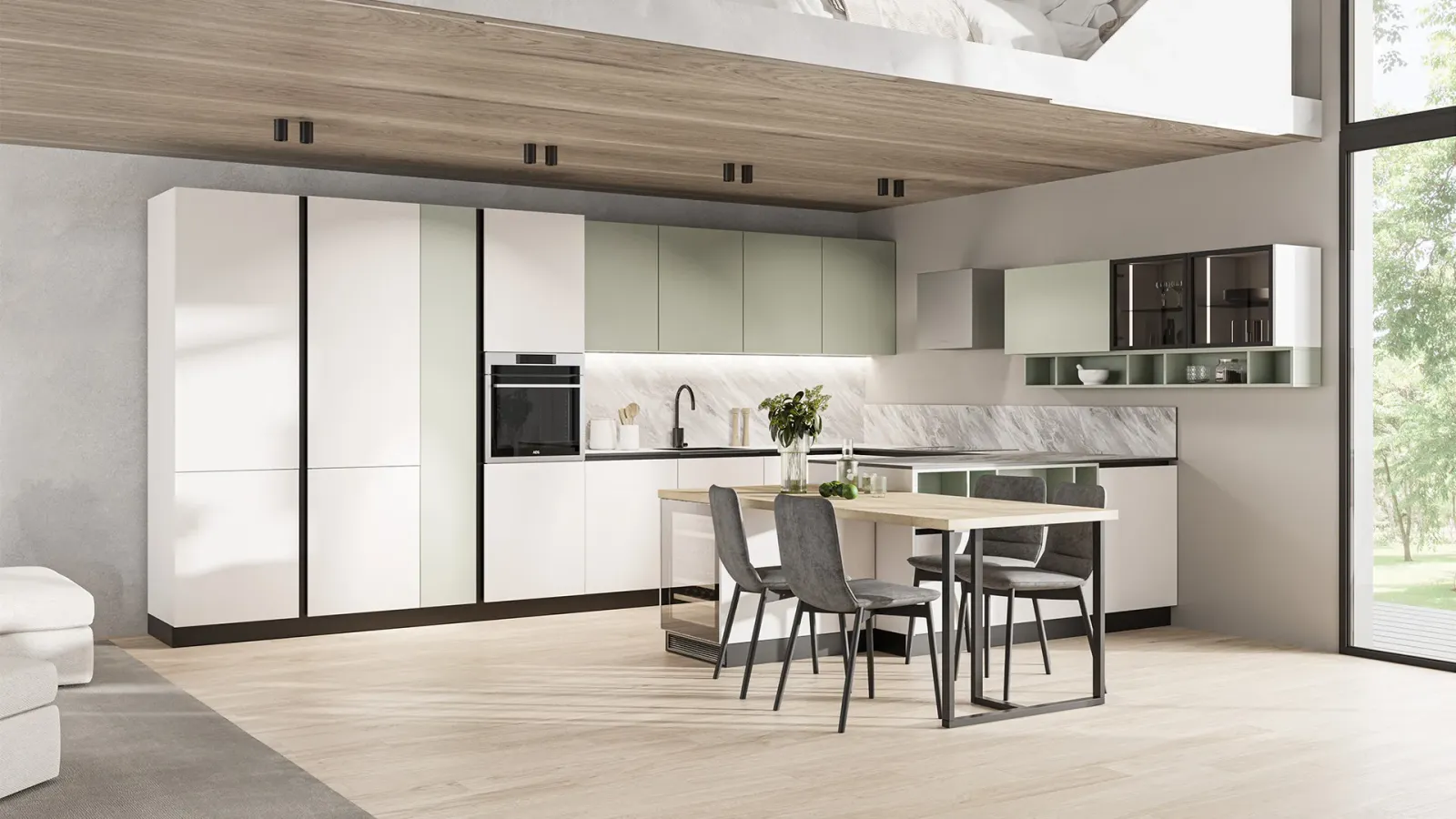 Обзор кухни CUCINA AURA Кухня AURA от CUCINA — подробный обзор модели